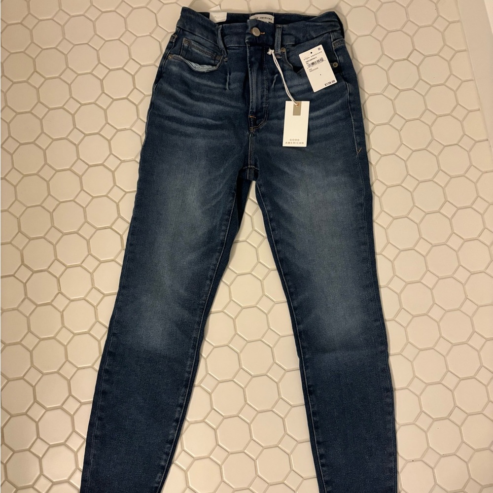 Good American Good Waist Skinny size 4
